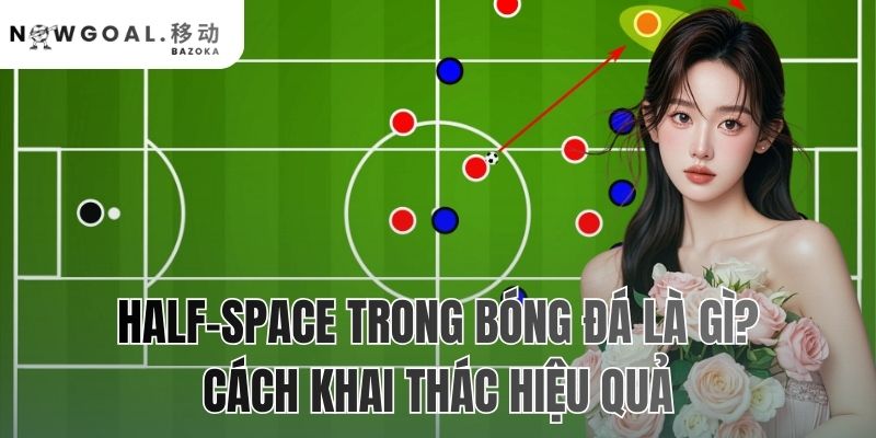 Half-Space Trong Bóng Đá Là Gì? Cách Khai Thác Hiệu Quả
